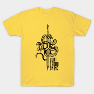 Dont Tread on Me - Distressed T-Shirt